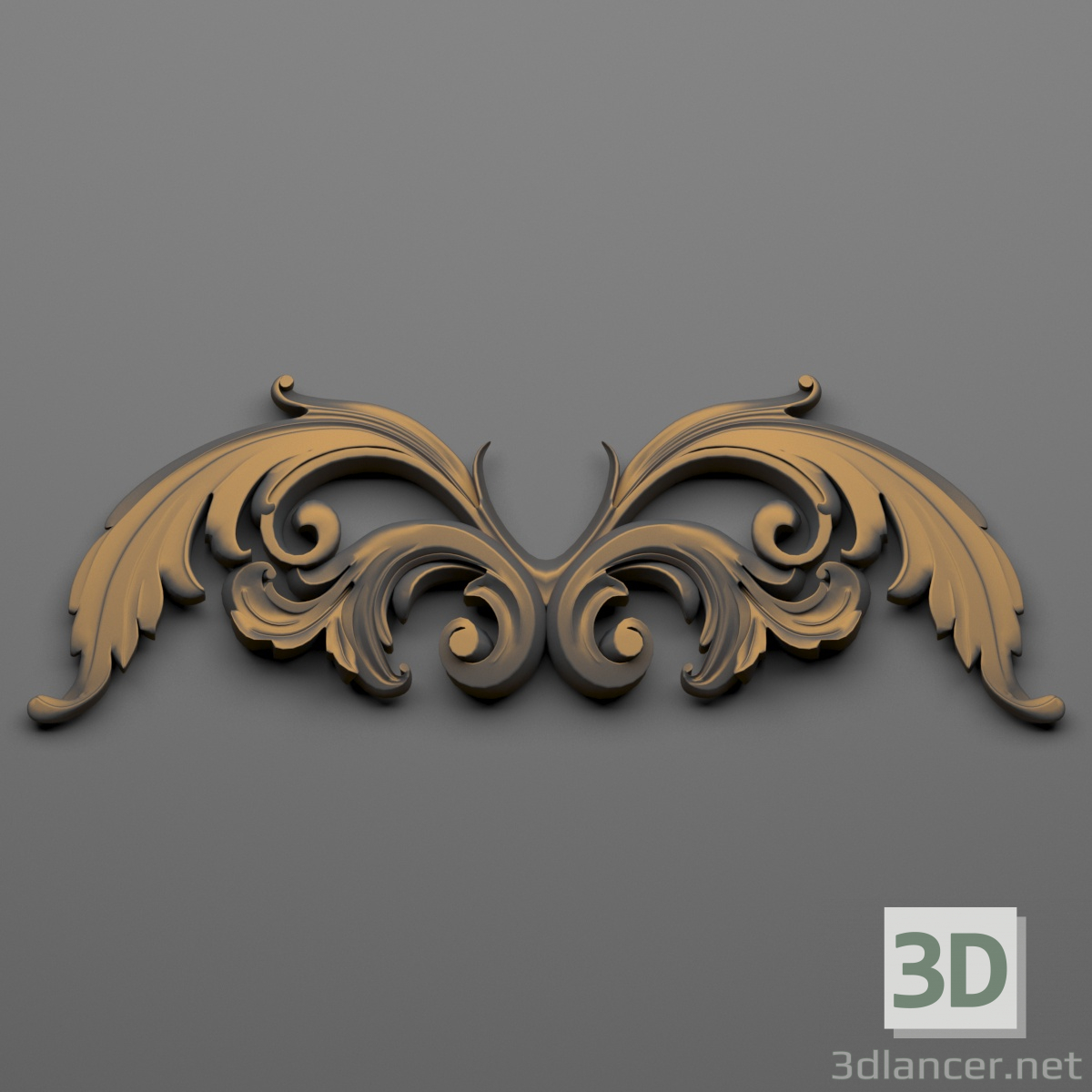 Modelo 3d Decoração 71 - preview