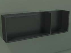 Horizontal shelf (90U19007, Deep Nocturne C38, L 72, P 12, H 24 cm)