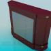 3d model Wardrobe with mirrors - preview