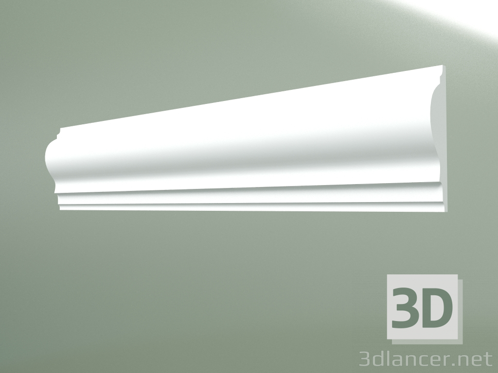 3d model Plaster molding MT163 - preview