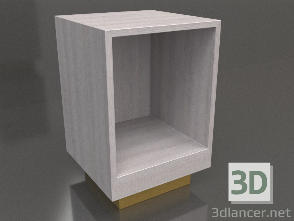 3D modeli Kapısız komodin TM 04 (400x400x600, ahşap soluk) - önizleme