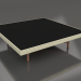 3D Modell Quadratischer Couchtisch (Gold, DEKTON Domoos) - Vorschau