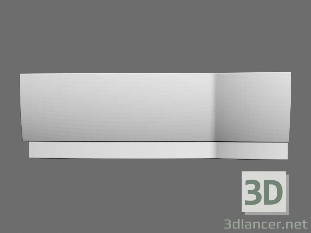 3d model Panel para el baño seguro R - vista previa