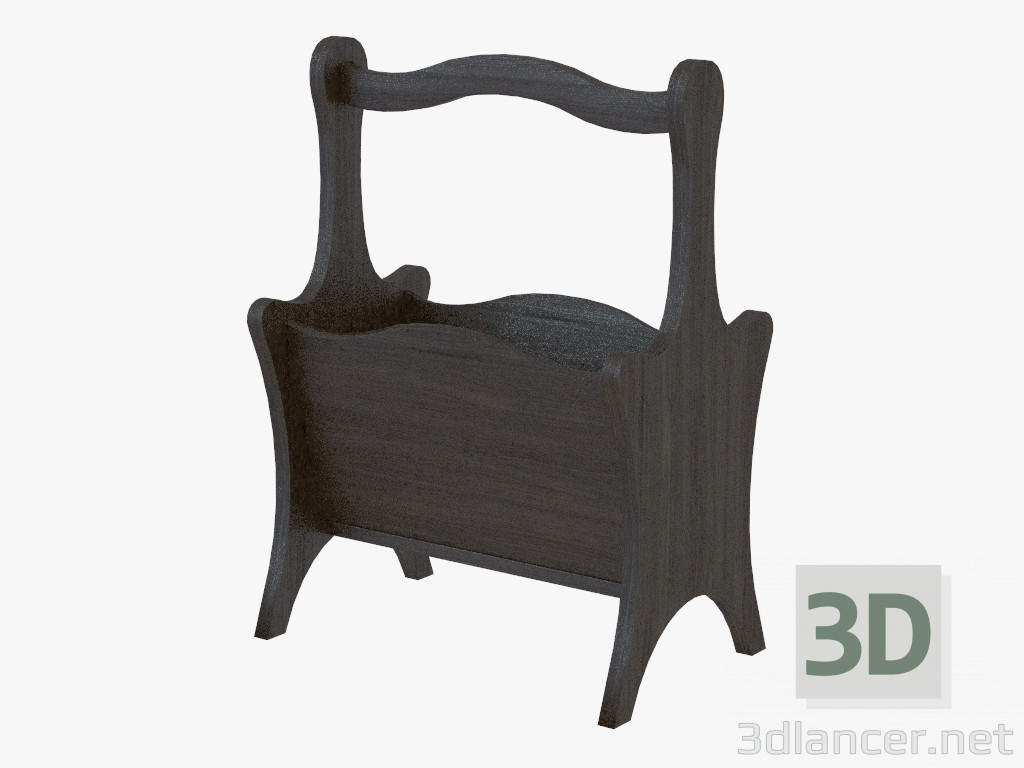 3d model Magazine rack - preview