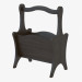 3d model Magazine rack - preview