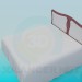 3d model Bed - preview