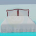 3d model Bed - preview