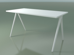 Rectangular table 5407 (H 74 - 69x139 cm, laminate Fenix F01, V12)