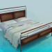 3D Modell Bett - Vorschau