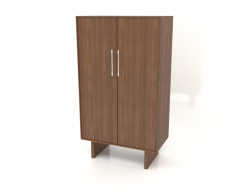 Armoire W 02 (800x400x1400, bois marron clair)