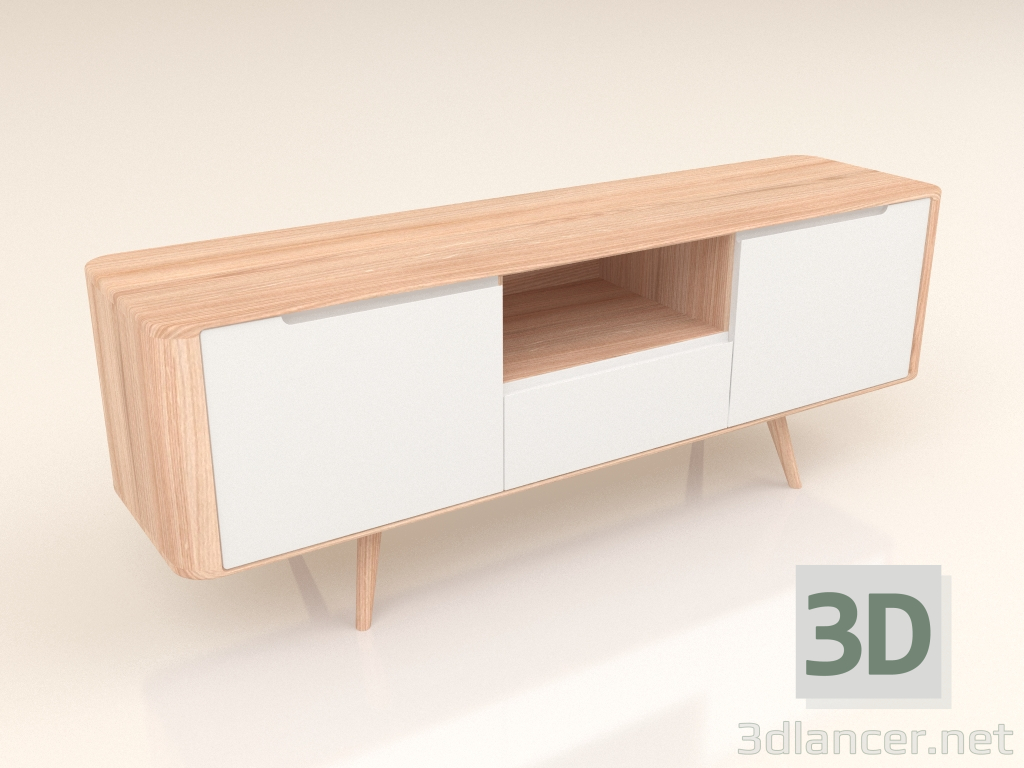 3d model Mueble TV Ena 160 - vista previa