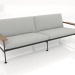 3D Modell 3-Sitzer-Sofa - Vorschau