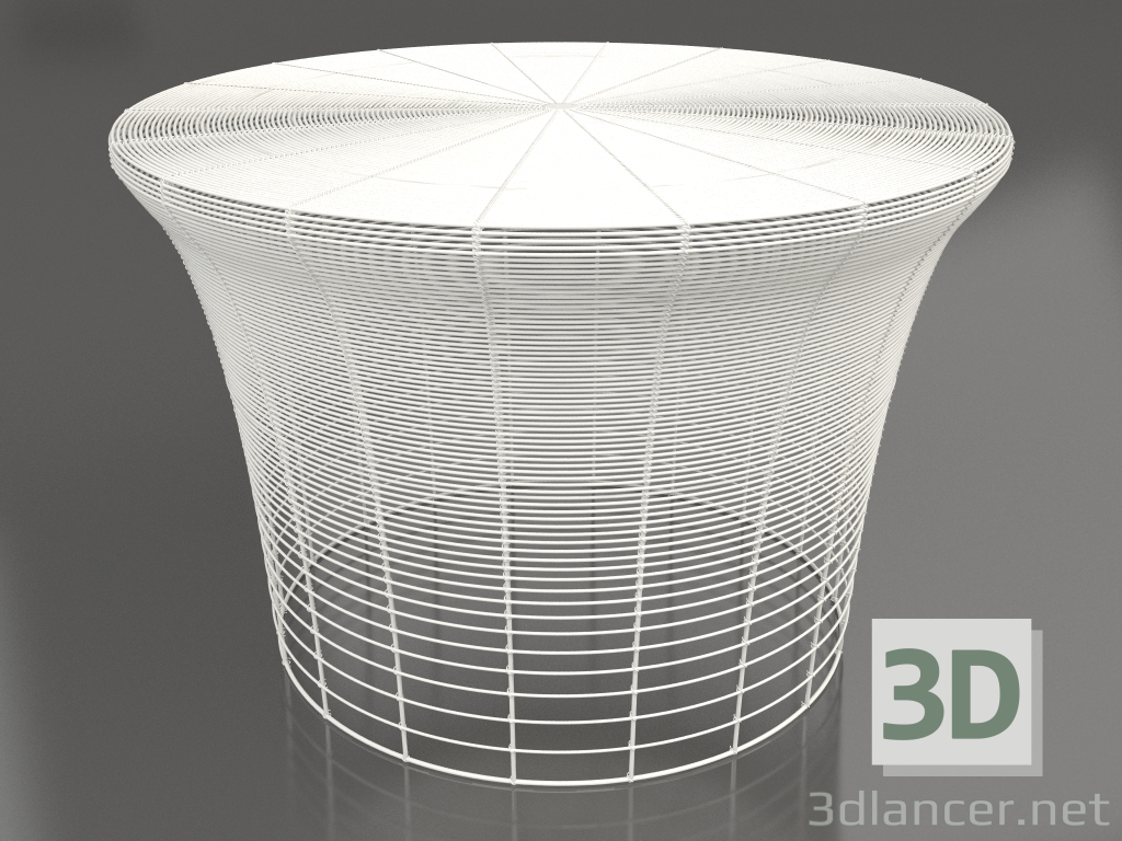 Modelo 3d Mesa de centro alta (cinza ágata) - preview