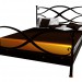 3d model Cama Geneve L50 - vista previa