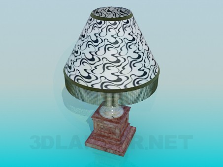 modèle 3D Lampe de table - preview