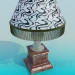 3D Modell Tisch-Lampe - Vorschau