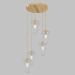 Modelo 3d Caramelo candelabro (1024-5P1) - preview