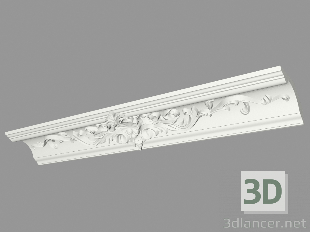 3d model Molded eaves (KF63ts) - preview