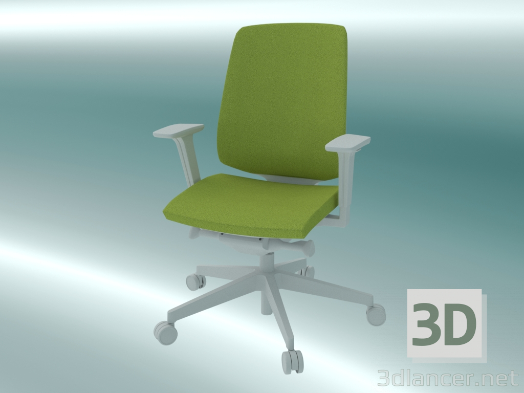 3d model Armchair (230SFL P61, Lumbar Support A) - preview