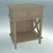 Modelo 3d Mesa-de-cabeceira Cambridge com gaveta e prateleira pequena (Gray Oak) - preview