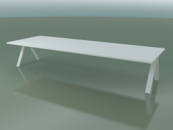 Table with standard worktop 5000 (H 74 - 390 x 135 cm, F01, composition 2)