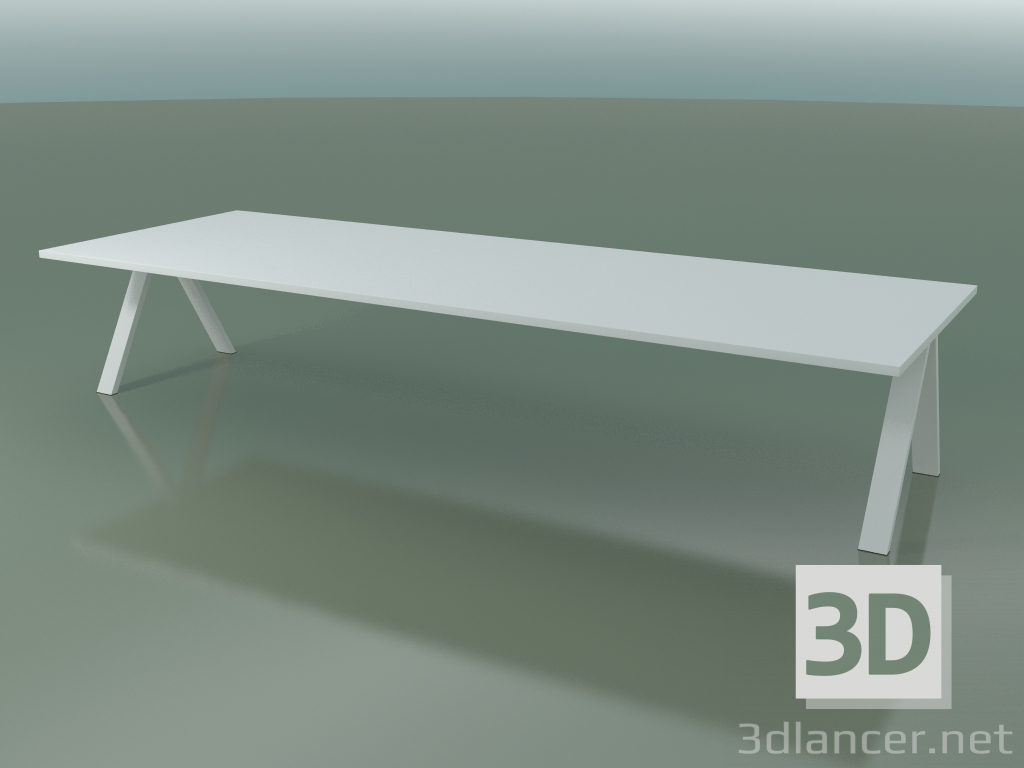 3d модель Стіл зі стандартною стільницею 5000 (H 74 - 390 x 135 cm, F01, composition 2) – превью