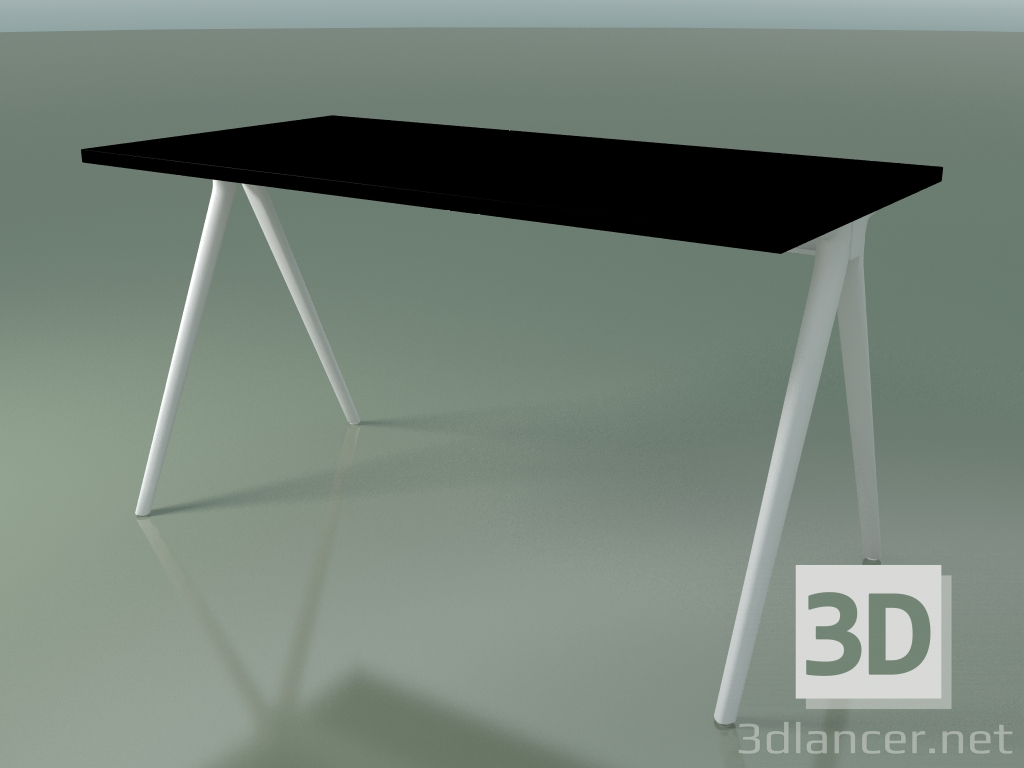 Modelo 3d Mesa retangular 5407 (H 74 - 69x139 cm, laminado Fenix F02, V12) - preview