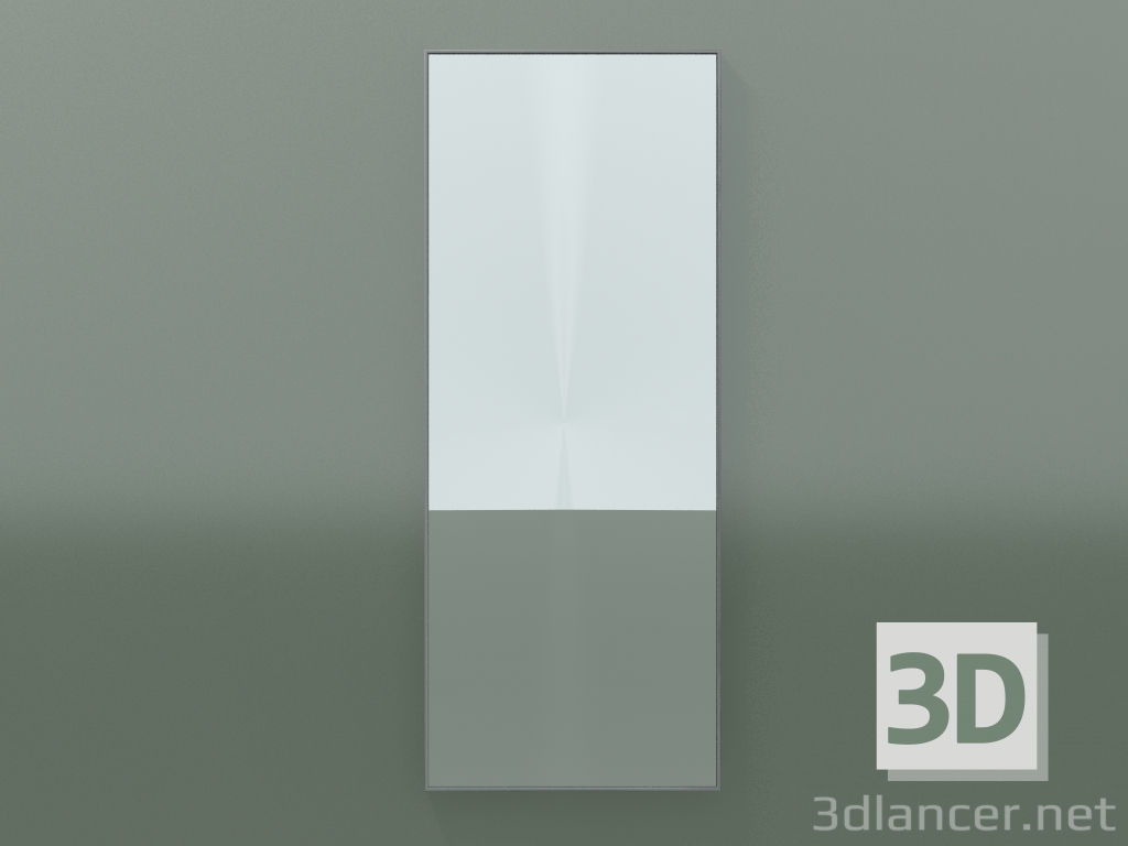 3d model Mirror Rettangolo (8ATBF0001, Silver Gray C35, Н 120, L 48 cm) - preview