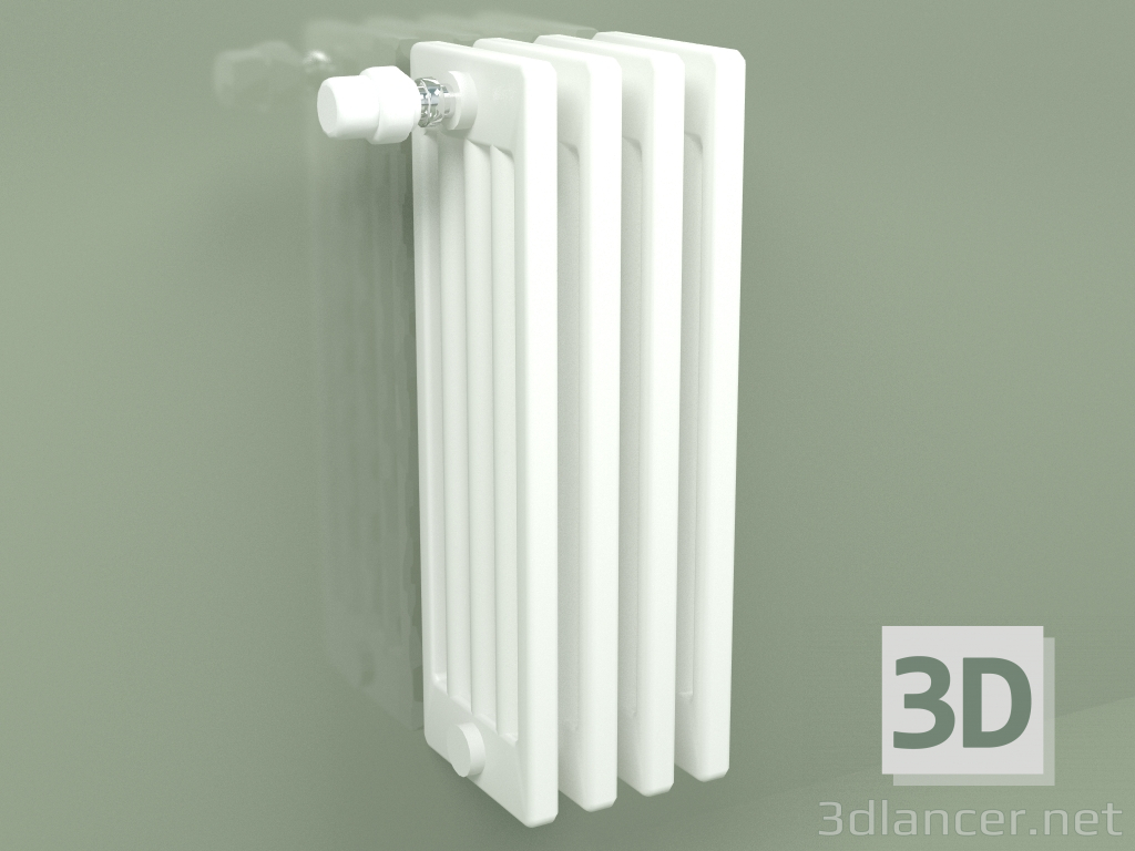 3D modeli Radyatör Delta Laserline (DL5, H 550 mm, RAL - 9016) - önizleme