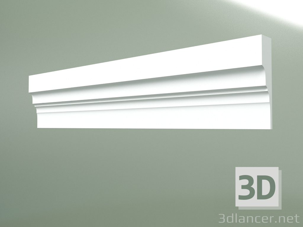 3d model Gypsum molding MT165 - preview