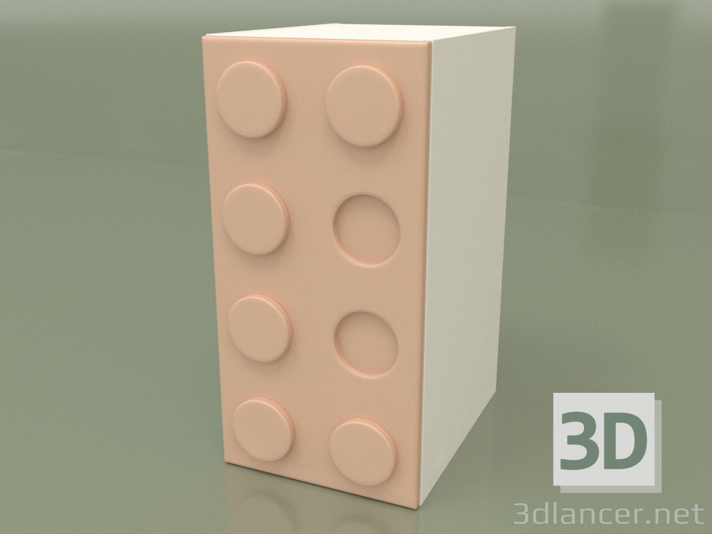 3d model Gabinete de un ala (Ginger) - vista previa