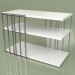 3d model Bookcase GL 115 (White) - preview