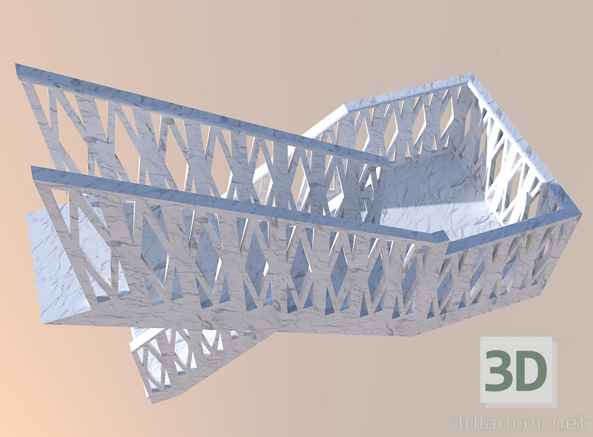 3d model Stairs - preview