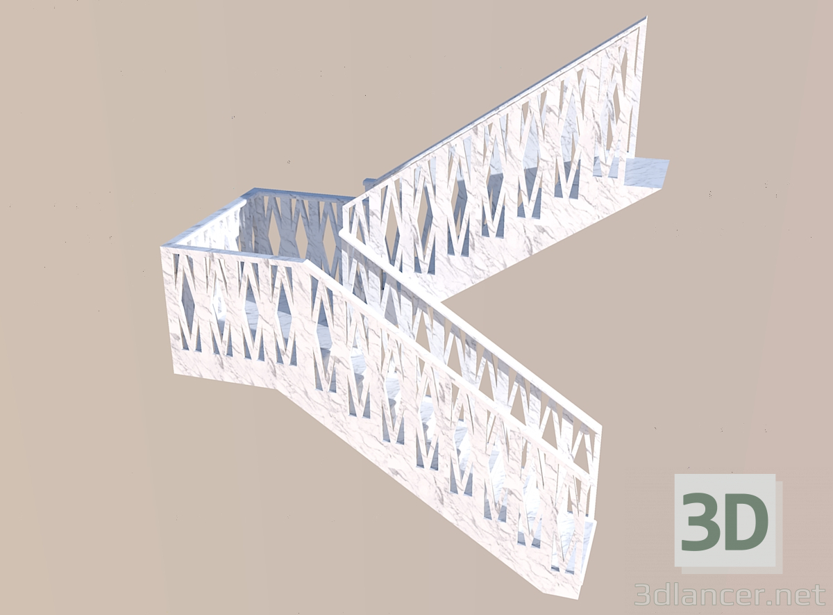 3d model Stairs - preview