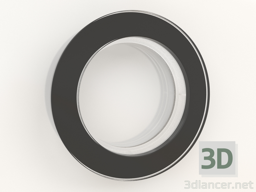 Modelo 3d Moldura Favorit Runda para 1 post (preto) - preview