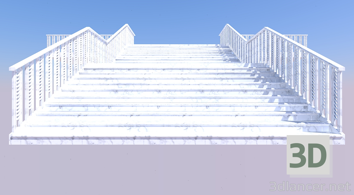 3d model Escaleras - vista previa