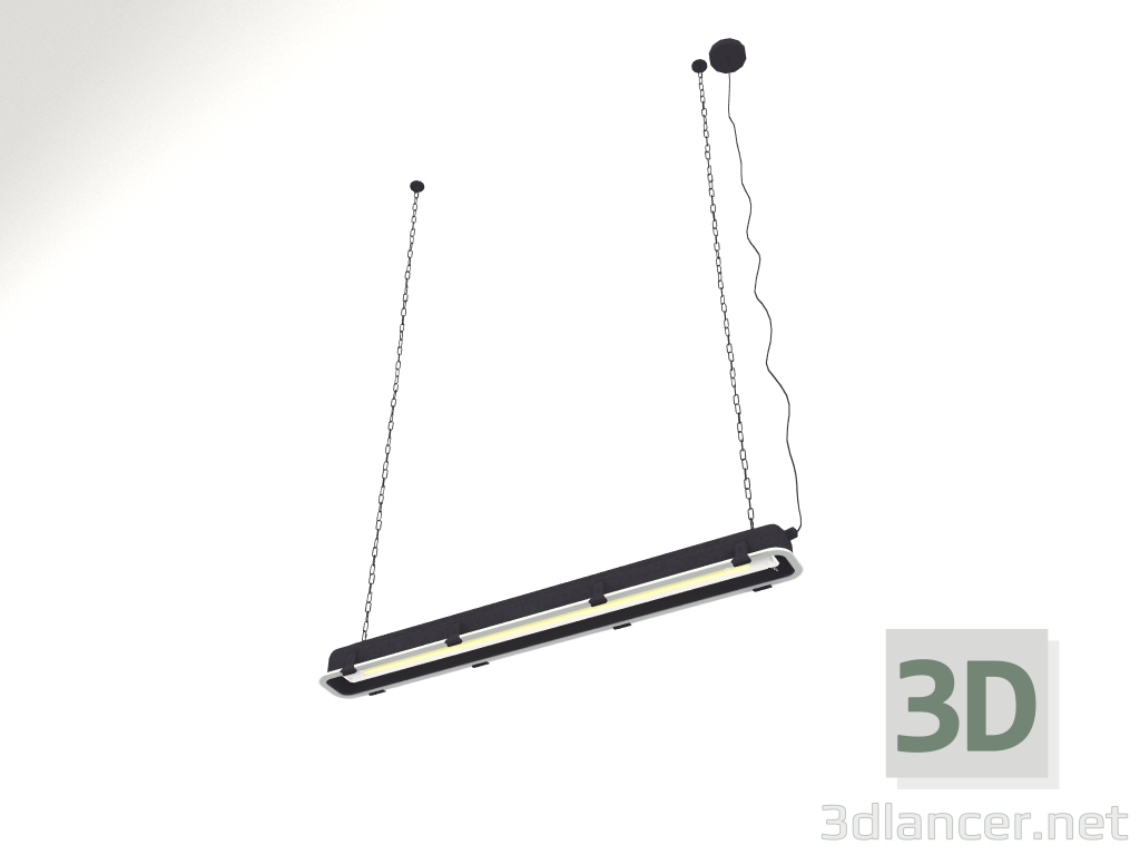 3d model Hanging lamp GTA XL (Black) - preview