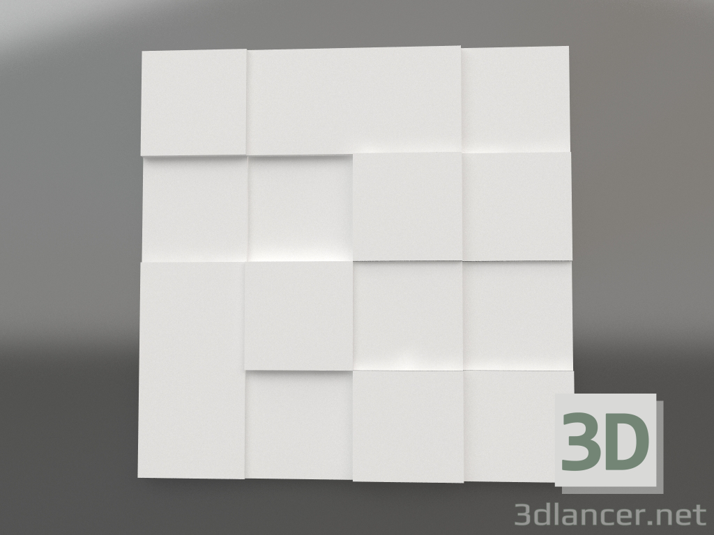 3d model 3d panel 026 - preview