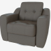 3d model Leather armchair - preview