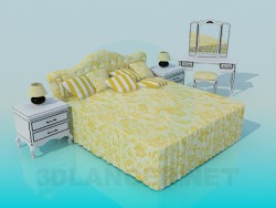 Furniture in the bedroom