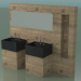 3d model Bathroom decor system (D13) - preview