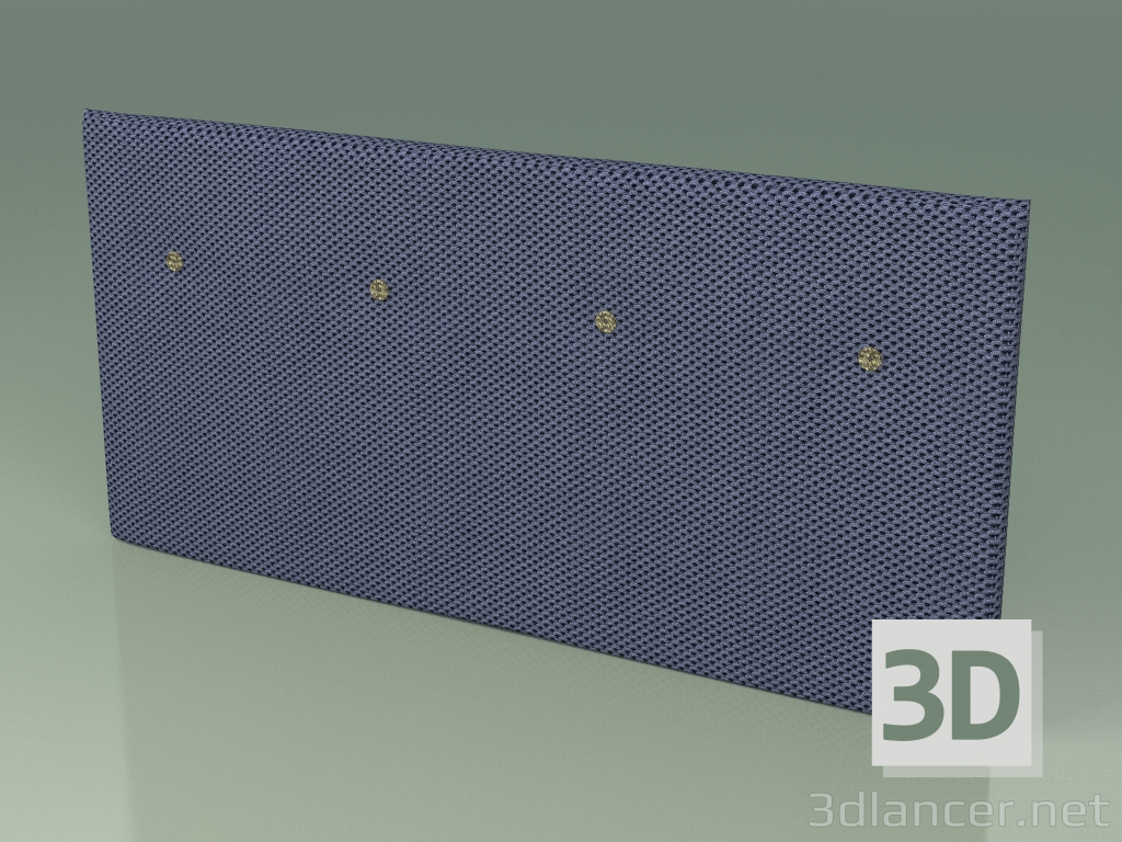 3d модель Диванный модуль 005 (спинка, 3D Net Navy) – превью