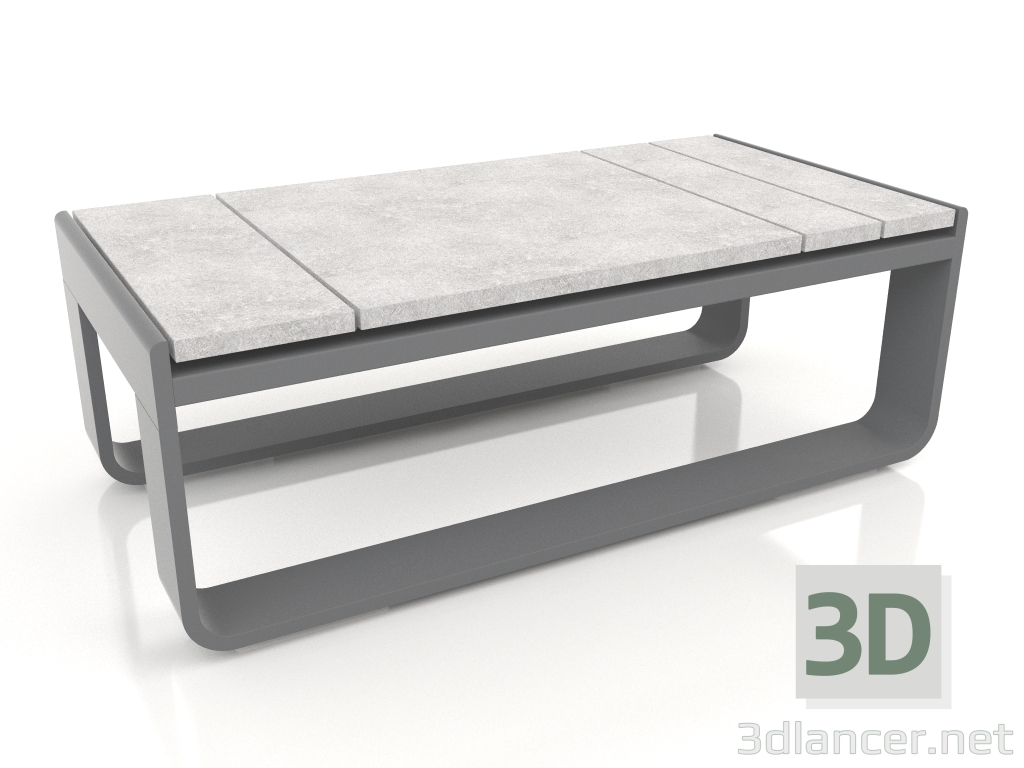 3d модель Бічний стіл 35 (DEKTON Kreta, Anthracite) – превью