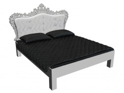 Bed 180 x 200 White Mink