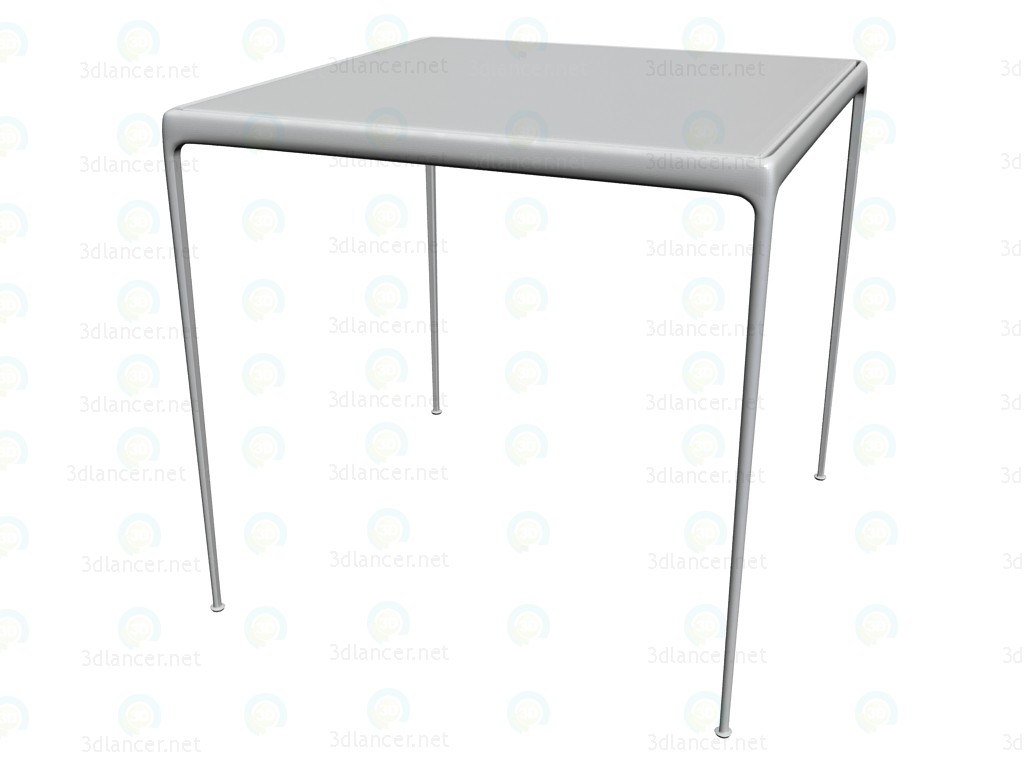 3d model 1966 24 mesa de comedor - vista previa