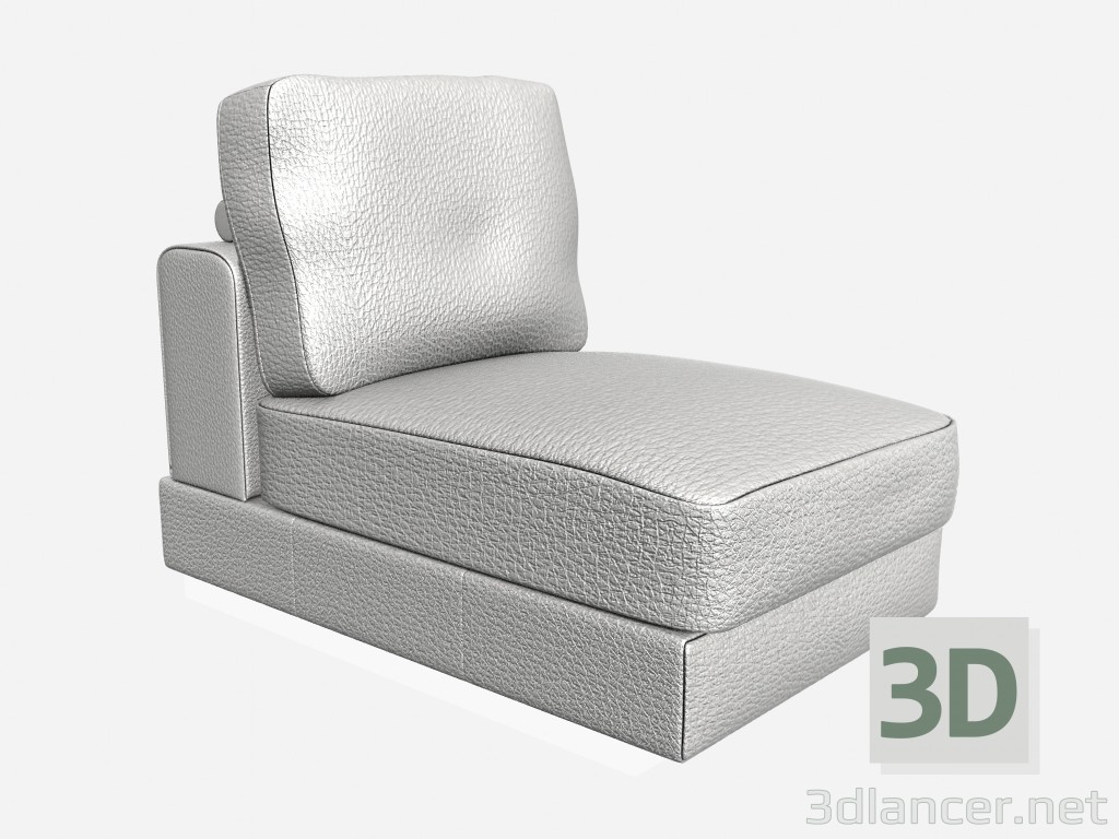 3d model Albinoni seat small 76 cm Albinoni 1 Seat small cm 76 - preview