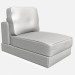 3d model Albinoni seat small 76 cm Albinoni 1 Seat small cm 76 - preview