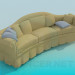 3d model Sofa - preview