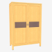 3d model Wardrobe closet (7230-46) - preview