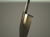 Shovel bayonet, steel